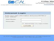 Tablet Screenshot of ccmintranet.com